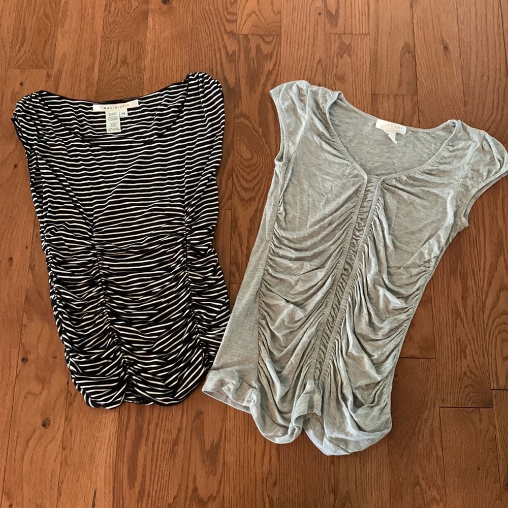 2-4-1 shirts with ruching